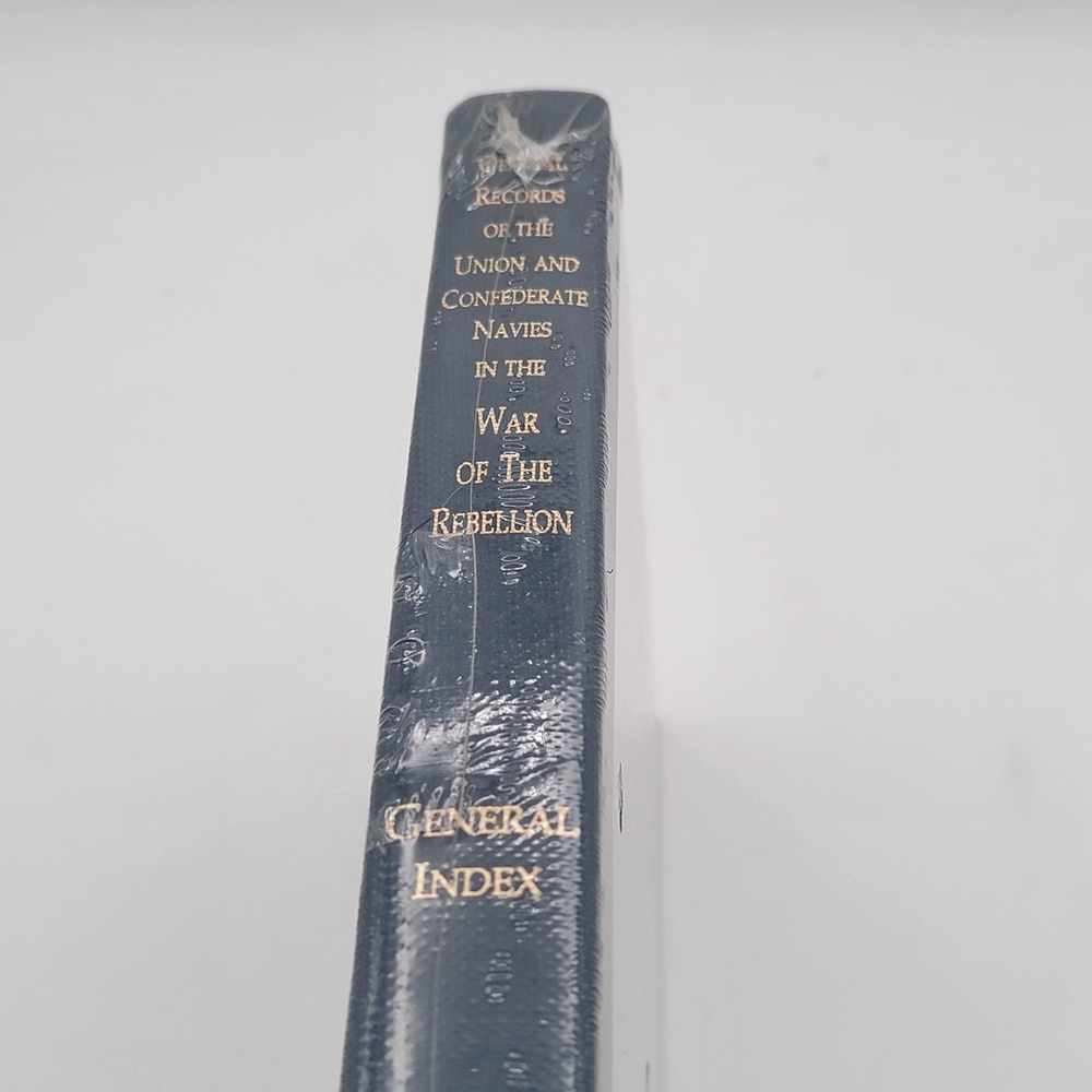 National Historical Society Official Union Confederate Navies Index New Sealed